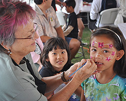Face-painting
